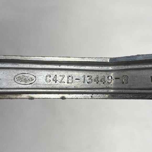 Vintage '64 '66 Ford Mustang Tail Light Bezel Set Pair C4ZB-13449-B OEM Part - Picture 4 of 11